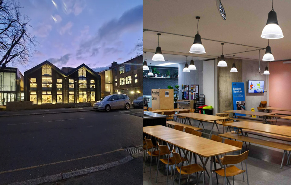 New LED Lighting (UAL Wimbledon Campus, 19/01/2024)